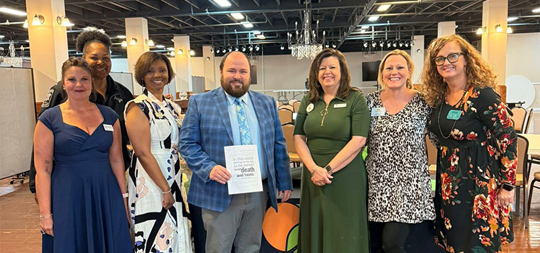 Image of Doug at the End-of-Life Planning at Women in Business Luncheon